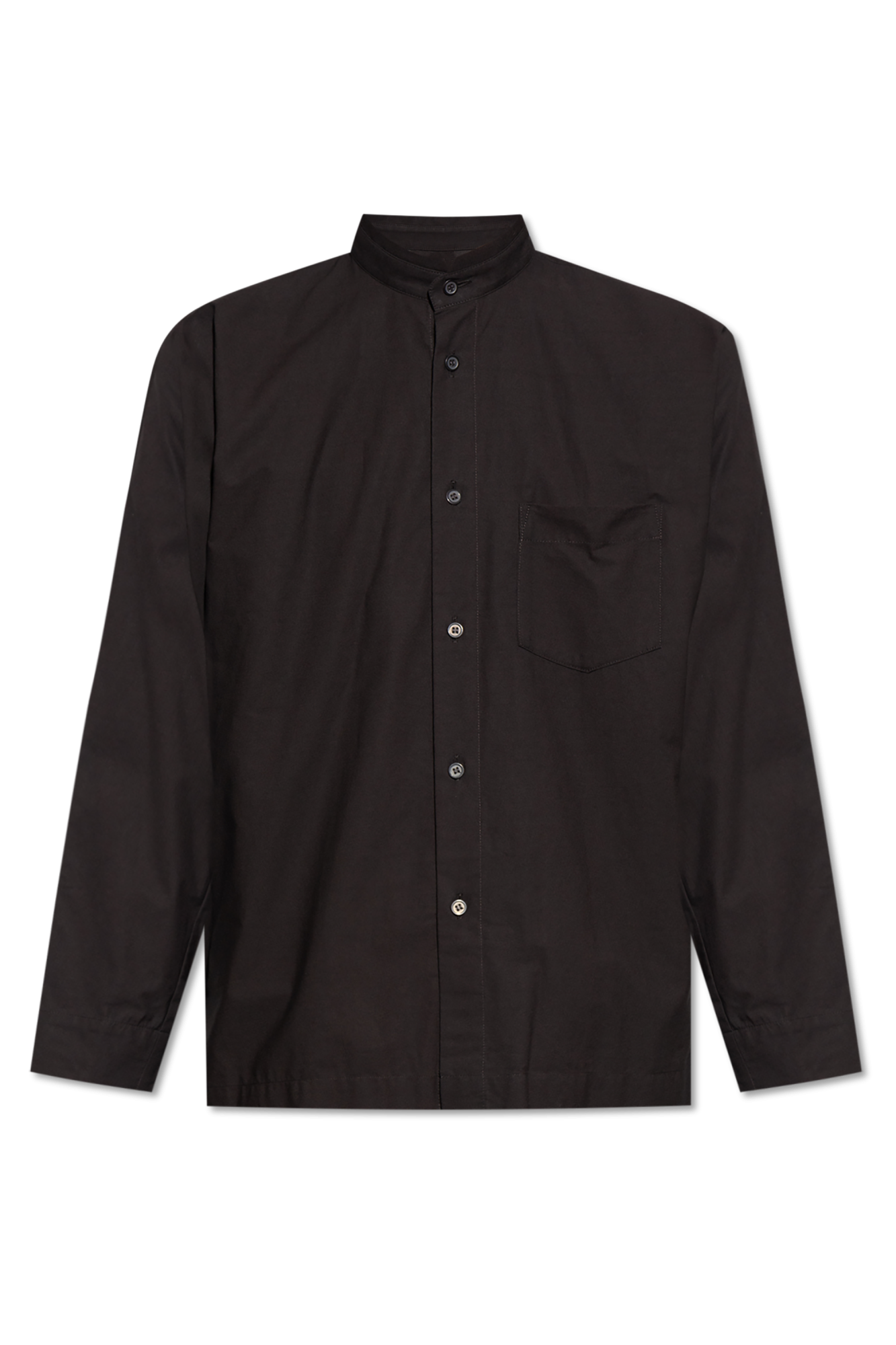 me by ISSEY MIYAKE ボタン付き長袖シャツ Homme Plissé Issey Miyake Shirt with pocket | Men's Clothing